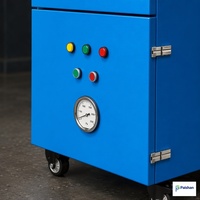 Extracteur de fumées de soudage mobile industriel haute efficacité, purificateur de fumée de soudure portable, unité de collecte de poussière à double bras