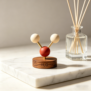 Adorno de Resina con Modelo de Molécula de Agua Personalizable BZY, Adecuado para Escritorios de Oficina, Decoración del Hogar y Regalos Navideños - Product Image 3