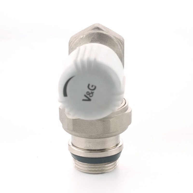 3/4 inch DN20 Towel Brass Thermostatic Radiator Valve Types Price