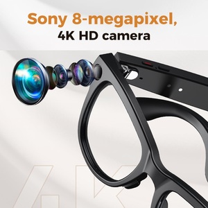 แว่นตาอัจฉริยะพร้อมกล้องและผู้ช่วย AI บันทึกวิดีโอ แปลภาษา รุ่น M02 Ultra Ai Smart Glasses พร้อมกล่องเก็บ - Product Image 2
