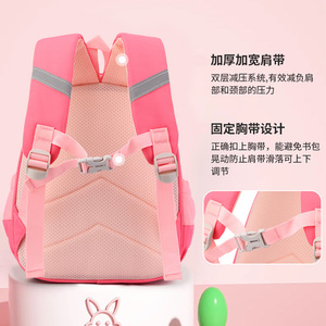 Sac à dos pour filles de maternelle 2025, 3-5 ans, petit sac à dos pour bébé, mignon sac à dos pour enfants avec motif d'ours de dessin animé - Product Image 4