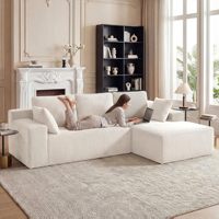 2026 Neues Modernes Modulares Sektional-Cloud-Sofa Übergroßes Knochenloses Komprimiertes Sofa Wohnzimmermöbel