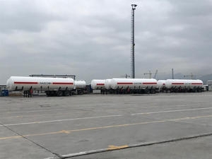 Semi-remorque de transport de GPL modèle 2026, capacité 57m³, 27 tonnes, certifiée ASME AD2000, camion-citerne de livraison de gaz de pétrole liquéfié - Product Image 6