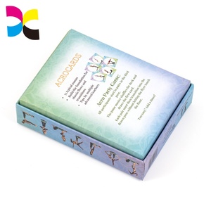 Échantillon gratuit de cartes de poses de yoga personnalisées imprimées en usine pour enfants, adultes et débutants - Product Image 6