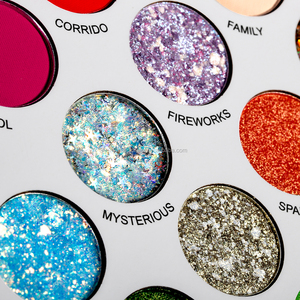Paleta de sombras de ojos personalizada DE'LANCI 54 colores <span class=keywords><strong>La</strong></span> Catrina paleta de sombras de ojos alta pigmentación mate brillo paleta de sombras de ojos - Product Image 6