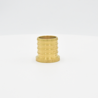 Raccords à embout PEX 1 pouce en laiton sans plomb avec filetage NPT, construction forgée pour la plomberie et l'alimentation en eau