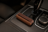 Désodorisant Voiture Luxe Bois Naturel Clip Ventilation Longue Durée Évaporation Naturelle Design Moderne Premium Chic