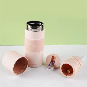 Stock 500ML Argentina Yerba Mate Cup Automate Termo Flask Para Mate Todo En <span class=keywords><strong>uno</strong></span> Acero inoxidable Negro Yerba Mate Kit para viajes - Product Image 6