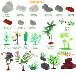 قبول الهدايا المخصصة للأطفال من Juguetes العديد من الأنواع المختلطة الصلبة 7 بوصة من البلاستيك البلاستيكي في صندوق محمول من القصدير - Product Image 3