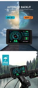 Affichage LCD TFT pour trottinette électrique UKC1, chargeur USB, matériau ABS, montage sur guidon 22,2 mm, affichage de la vitesse et de la puissance, logo personnalisable - Product Image 2