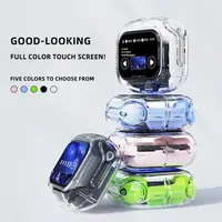 Écouteurs AirMAX avec écran LCD couleur, commande tactile, réduction de bruit, écouteurs sans fil intelligents Q20 Air Max
