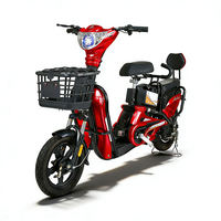 Sepeda Listrik Daya Tinggi Harga Terjangkau Laris Manis Sepeda Listrik Desain Baru 48V 350W/500W Sepeda Kota Listrik