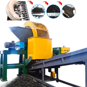 Nieuwste Ontwerp Automatische Rubber Tegels Maken Machine Van Gerecyclede Banden Band Recycling Machine India