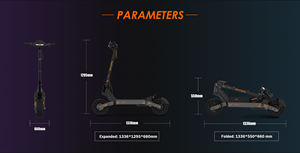 Scooter Eléctrico Kukirin G4 de 70km/h, 75km, 2000w, Precio Bajo al por Mayor en China - Product Image 4