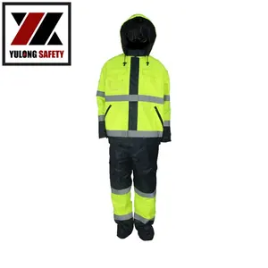 Custom Outdoor Reflective Protective Waterproof Winter Work Suit