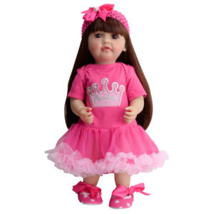 Poupée bébé musicale parlante créative en vinyle souple IC, russe, anglais, espagnol, portugais, arabe, excellent cadeau d'anniversaire pour filles, en plastique - Product Image 2