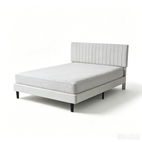 Nouveau design 2026 à succès pour lit rembourré alliant luxe haut de gamme, confort et style moderne en tissu