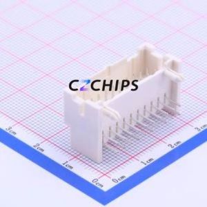 S20B-XADSS-N(LF)(SN) Wire-to-Board Pin Header Bent Lead Through Hole,P=2.5mm Connector 2x10P 2.5mm Right Angle Insert XAD - Product Image 2