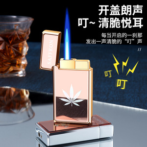 ไฟแช็กโลหะรูปปลาโลมา ไฟตรง ทนลม เปลวไฟสีฟ้า ของขวัญส่วนตัว - Product Image 4