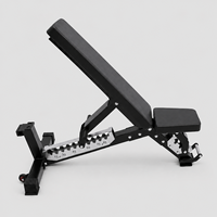 Banc de musculation réglable en inclinaison pour entraînement robuste, pour le fitness et la salle de sport à domicile