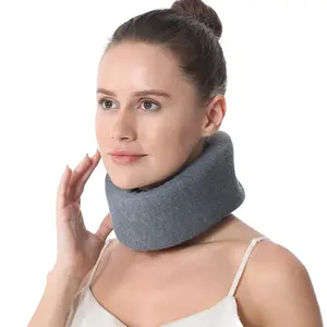 Portez une orthèse de cou en mousse confortable collier cervical soutien du cou pour soulager orthèse cervicale orthopédique - Product Image 1