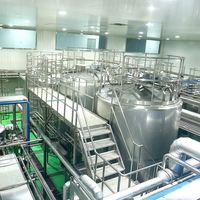 SANFU Automatische Datumsiroop Productielijn met vulmachines en sapcentrifuge, 50T/H capaciteit, touchscreen bediening