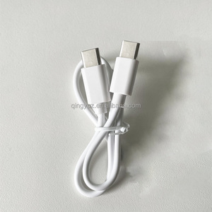 60W Nhanh Chóng Sạc 20Cm Ngắn Loại C Để C USB C Cáp Dữ Liệu Tùy Chỉnh Ban Đầu Bện Che Chắn Sạc Cho Apple <span class=keywords><strong>iPhone</strong></span> Trắng - Product Image 2
