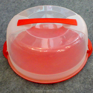 Ningbo fabbrica alimentare <span class=keywords><strong>plastica</strong></span> rotonda porta torta di <span class=keywords><strong>plastica</strong></span> e porta torta di <span class=keywords><strong>plastica</strong></span> - Product Image 5