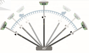อุปกรณ์สำรวจที่ดิน GPS GNSS RTK ระบบสำรวจ 800 หรือ 1408 ช่องสัญญาณ IMU Rtk FOIF A90 Gps Rtk ระบบเซลลูลาร์เคลื่อนที่และไร้สาย I - Product Image 6