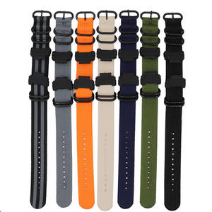 สายนาฬิกาไนล่อนสีทึบปรับได้ขนาด22มม. พร้อมอะแดปเตอร์สำหรับนาฬิกาคาสิโอ GA110 DW5600 - Product Image 6