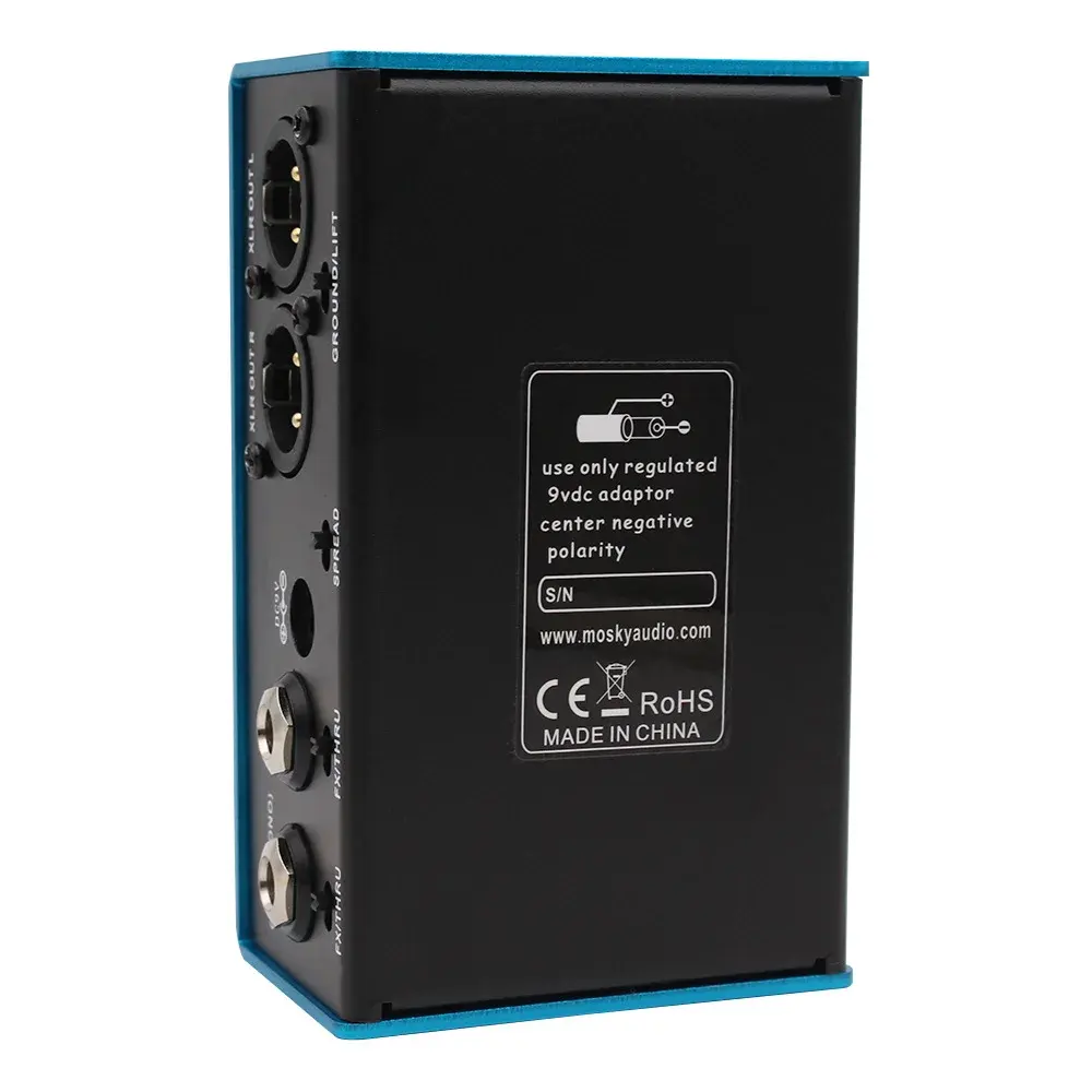 MOSKY AUDIO Bright Flame ギターアンプシミュレーター Mosky Audio Bright Flame Multi Guitar Amp Simulator Pedal,Stereo