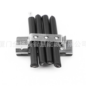 Clip de cable de acero inoxidable en forma de C para fijación de cable de panel solar, abrazadera de 6 mm² para 4 cables - Product Image 3