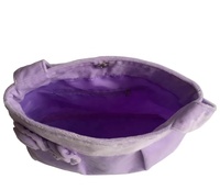 Nouveau sac à main fourre-tout en flanelle personnalisé à la mode avec fermeture éclair sac fourre-tout en velours avec bouton pour femmes décoration florale