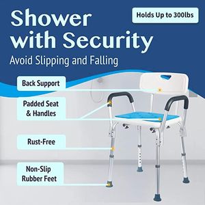 Cadre en aluminium Siège <span class=keywords><strong>de</strong></span> chaise <span class=keywords><strong>de</strong></span> <span class=keywords><strong>douche</strong></span> en plastique à hauteur réglable <span class=keywords><strong>Banc</strong></span> <span class=keywords><strong>de</strong></span> bain bariatrique <span class=keywords><strong>avec</strong></span> <span class=keywords><strong>dossier</strong></span> amovible - Product Image 6