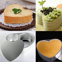 4 pouces 6 pouces 8 pouces Moule à gâteau Love Moule à gâteau au fromage en forme de coeur
