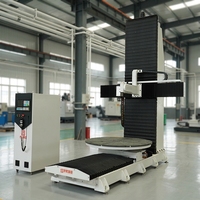 Machine de gravure CNC verticale à 5 axes pour détails fins, sculpture ronde surdimensionnée, formes complexes, pièces de sculpture 3D personnalisées