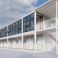 Maison modulaire préfabriquée en Chine maison de 3 chambres à coucher maison prête à l'emploi ensemble modulaire en petit kit maisons avec cabine maison conteneur à vendre