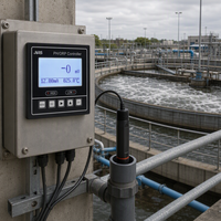 Contrôleur de moniteur ORP en ligne JIRS, analyseur de qualité de l'eau industrielle avec capteur, sortie relais 4-20 mA, sortie RS485