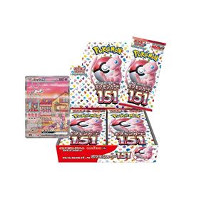 Vente en gros exclusive de jeux de cartes à collectionner Pokémon Scarlet & Violet 151 TCG, boosters scellés édition japonaise Sv2a. - Product Image 3