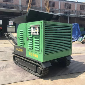 Мобильная щековая дробилка Upsen Ujc604 для переработки бетона, новая компактная модель с двигателем и насосом, производительность 40 т/ч - Product Image 1