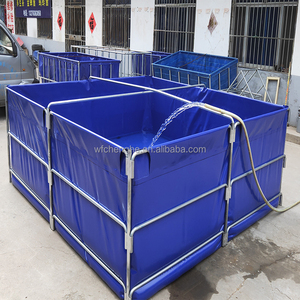 צינור מגולוון tarpulin מיכלי דגים חוות חקלאות ימית בד גדול דגים בריכת דגים דגים עבור חקלאות - Product Image 2