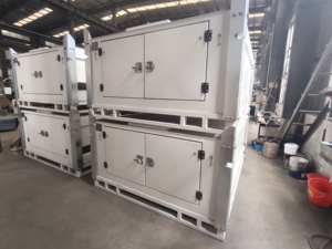 Serbatoio Diesel in Acciaio al Carbonio a Doppia Parete da 1000L 1500L 2000L con Pompa e Telecomando per Alimentazione Generatore - Product Image 3