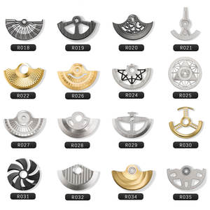 Rotor de reloj NH35 personalizado para 9015 2824 SW200, rotor automático oscilante, peso de metal, martillo, péndulo, logotipo grabado. - Product Image 5