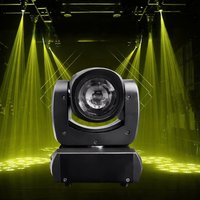 Mini projecteur LED 100W à tête mobile, faisceau sonore activé, contrôle DMX512, couleur RGB, garantie 1 an pour KTV, bar, club, mariage, DJ, discothèque