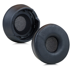 Coussinets d'oreille de remplacement en cuir protéiné respirant à réduction de bruit pour casques sans fil DECT Jabra Engage 55/65/75 - Product Image 6