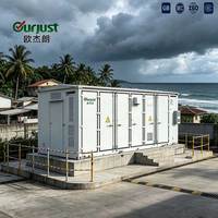 Poste de transformateur préfabriqué sur châssis 10 kV 1000 kVA en acier laminé à froid résistant à la corrosion pour usine chimique
