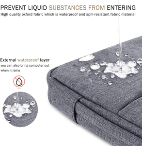 Túi Đựng Máy Tính Xách Tay 15.6 14 15 Inch Có Tay Cầm Túi Bọc Máy Tính Chống Nước Có Túi Tương Thích Với MacBook Pro 2019 - Product Image 4