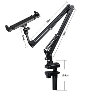 Hot Metal Portable Universal Cell Flexible Brazo largo Soporte para teléfono móvil Cama perezosa Soporte de escritorio para teléfono <span class=keywords><strong>celular</strong></span> Largo - Product Image 5