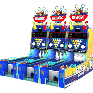 Máquina de Juego de <span class=keywords><strong>Bolos</strong></span> Simulador de Arcade de Metal y Plástico Operada con Monedas para <span class=keywords><strong>Centro</strong></span> de Juegos Interior - Product Image 1