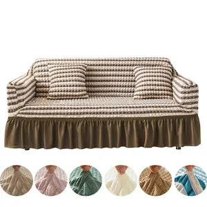 Ánh sáng sang trọng vải sofa bao gồm đầy đủ Gói chống trượt bong bóng gạc váy đặt sofa Bìa bốn mùa phổ quát